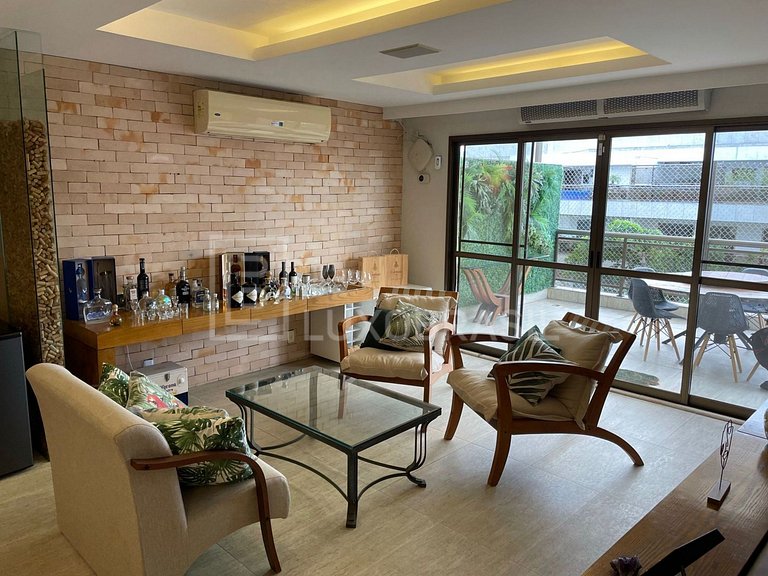 LB - RJ859 Apartamneto com 330 m², 5 quartos e alto padrão –