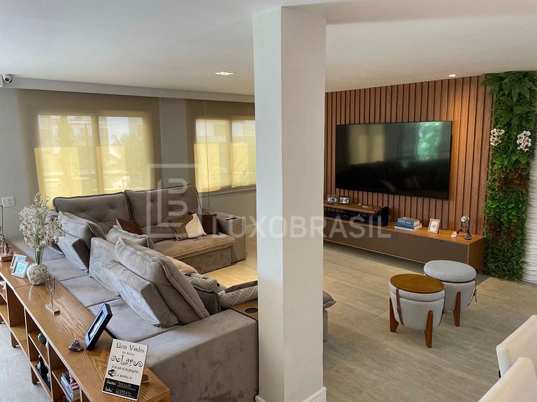 LB - RJ859 Apartamneto com 330 m², 5 quartos e alto padrão –