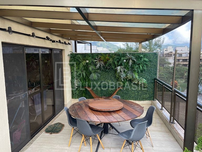 LB - RJ859 Apartamneto com 330 m², 5 quartos e alto padrão –