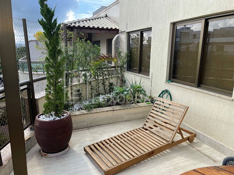 LB - RJ859 Apartamneto com 330 m², 5 quartos e alto padrão –