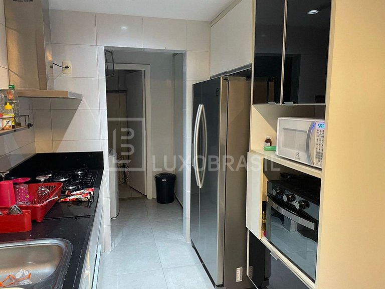 LB - RJ859 Apartamento com 330 m², 5 quartos e alto padrão –