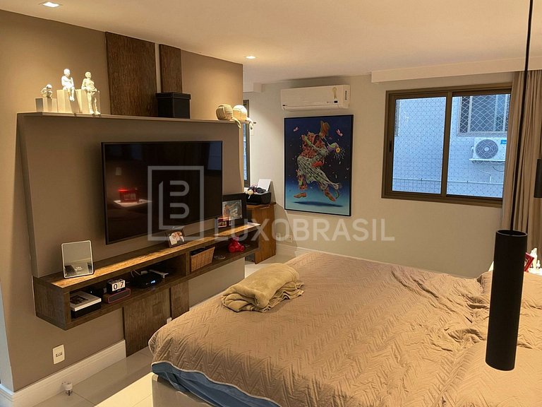 LB - RJ859 Apartamneto com 330 m², 5 quartos e alto padrão –