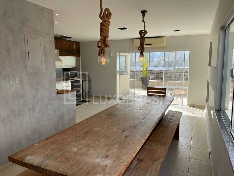 LB - RJ859 Apartamneto com 330 m², 5 quartos e alto padrão –