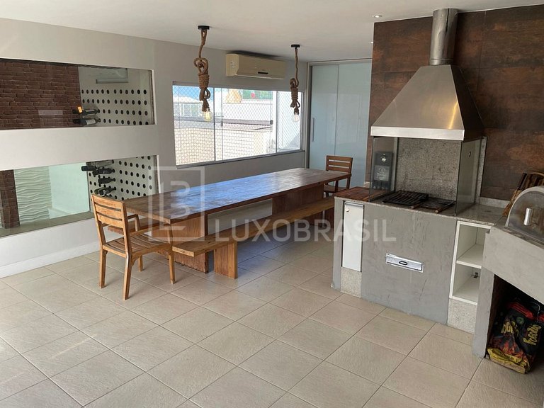LB - RJ859 Apartamneto com 330 m², 5 quartos e alto padrão –