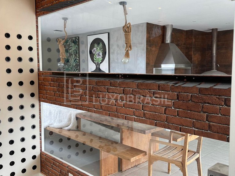 LB - RJ859 Apartamneto com 330 m², 5 quartos e alto padrão –