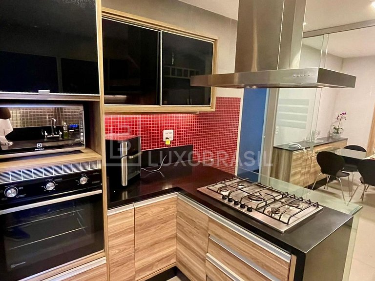LB - RJ857 Cobertura com 05 suítes para alugar, 533 m² por R