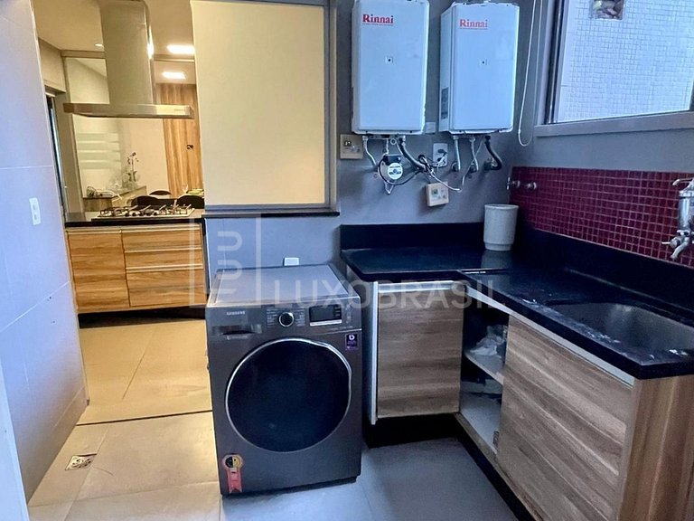 LB - RJ857 Cobertura com 05 suítes para alugar, 533 m² por R