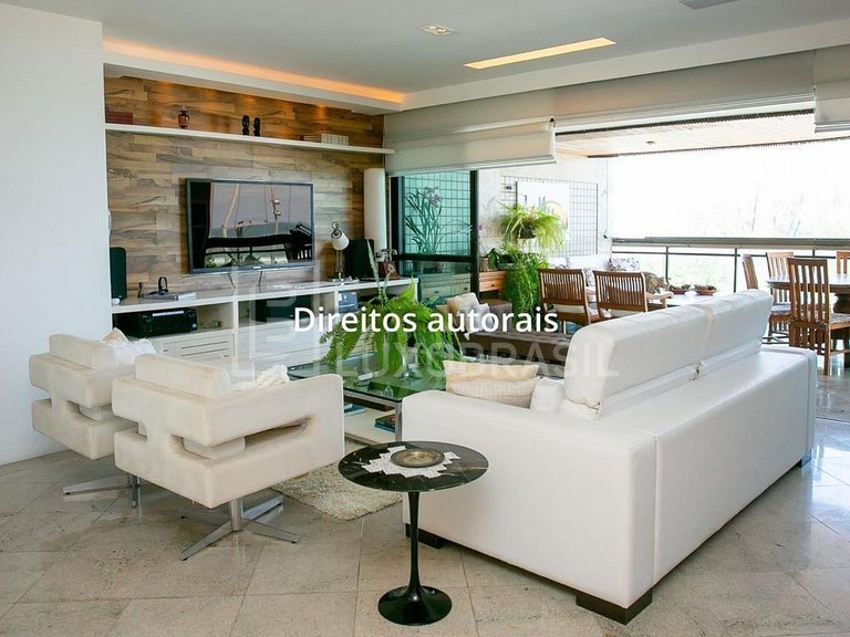 LB - RJ864 Apartamento 4 suítes à venda na Av. do Pepê | 262