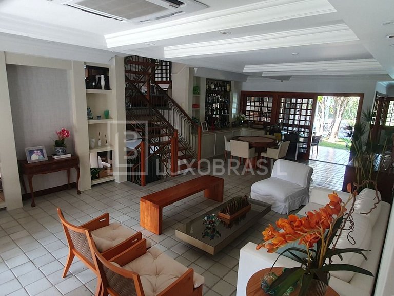 LB - RJ809 Casa com 05 suítes à venda, 605 m² por R$ 6.900.0