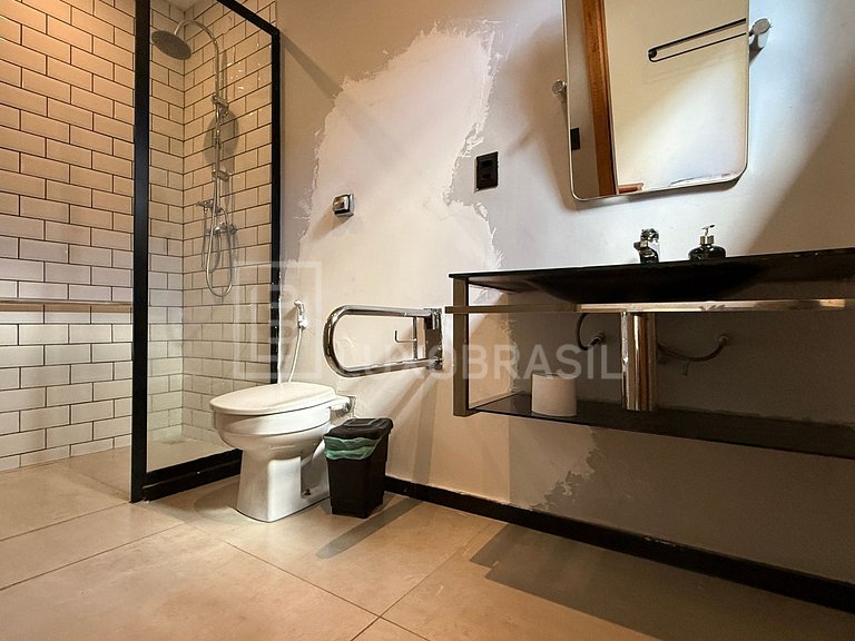 LB - RJ886 Casa Triplex com Piscina e 7 Suítes no Vivendas d