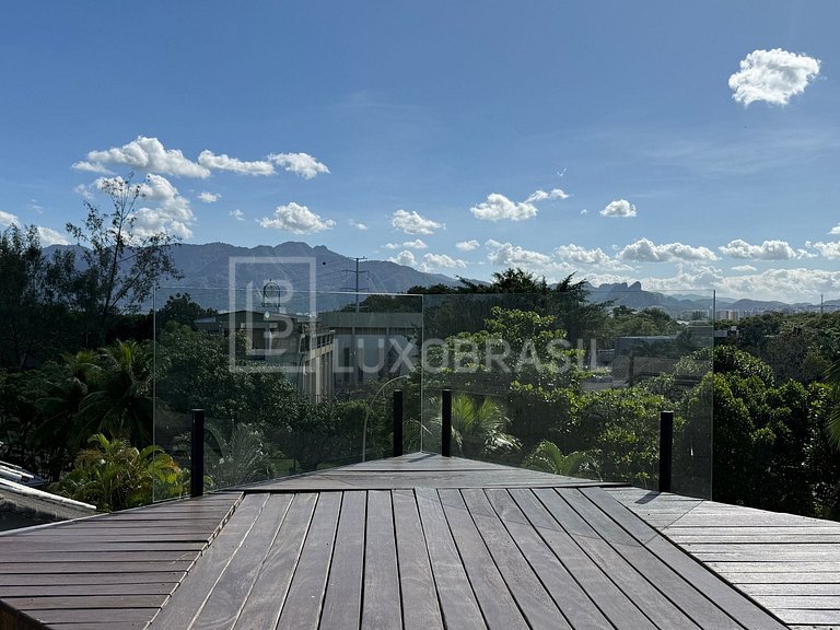 LB - RJ886 Casa Triplex com Piscina e 7 Suítes no Vivendas d