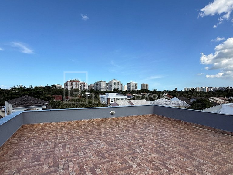 LB - RJ886 Casa Triplex com Piscina e 7 Suítes no Vivendas d