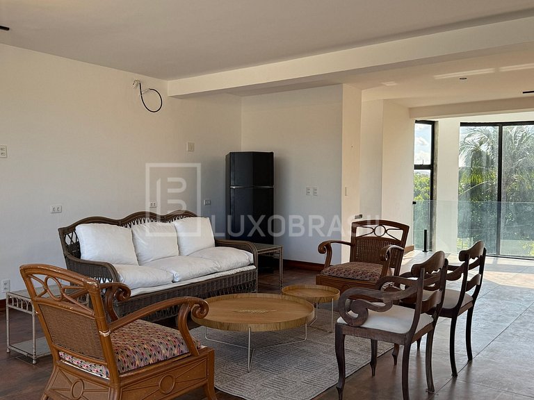 LB - RJ886 Casa Triplex com Piscina e 7 Suítes no Vivendas d