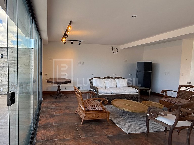 LB - RJ886 Casa Triplex com Piscina e 7 Suítes no Vivendas d