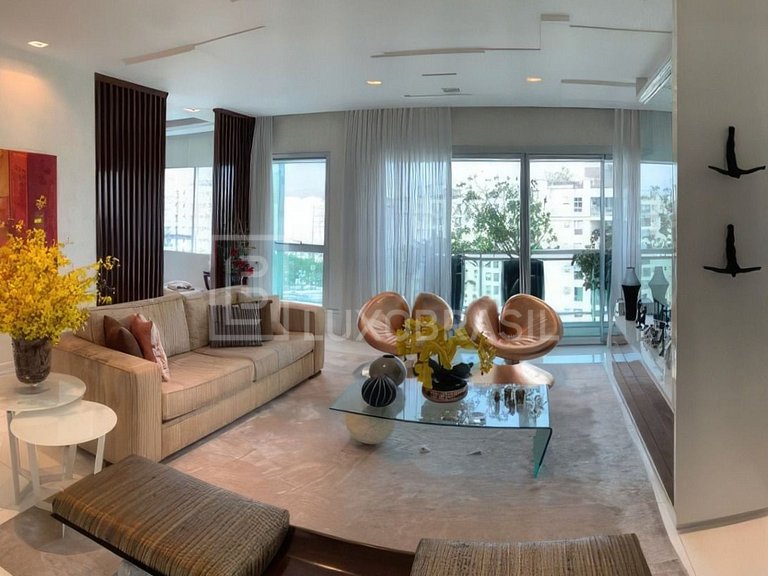 LB - RJ937 Apartamento na Península com 04 suítes à venda, 3