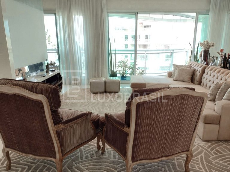 LB - RJ937 Apartamento na Península com 04 suítes à venda, 3