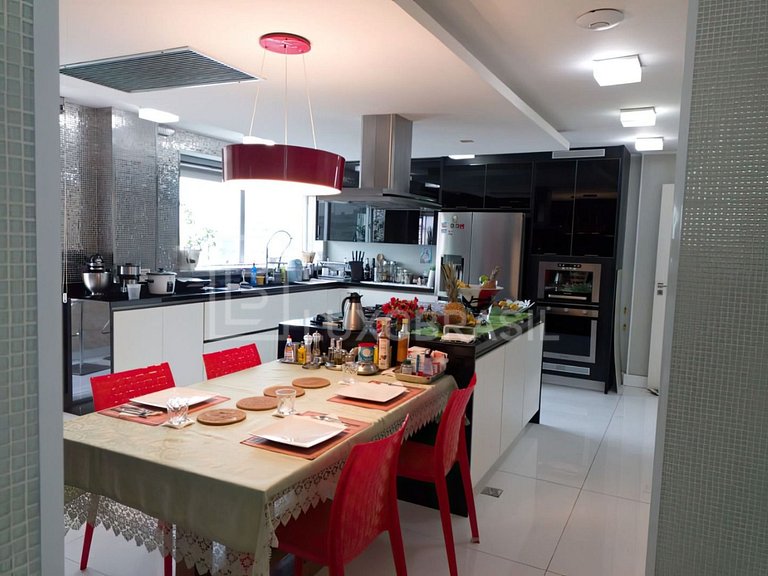 LB - RJ937 Apartamento na Península com 04 suítes à venda, 3