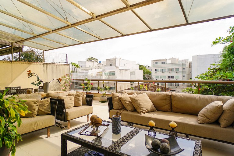 LB - RJ855 4-Suite Penthouse, 360 m² – Long-Term Rental – Ba