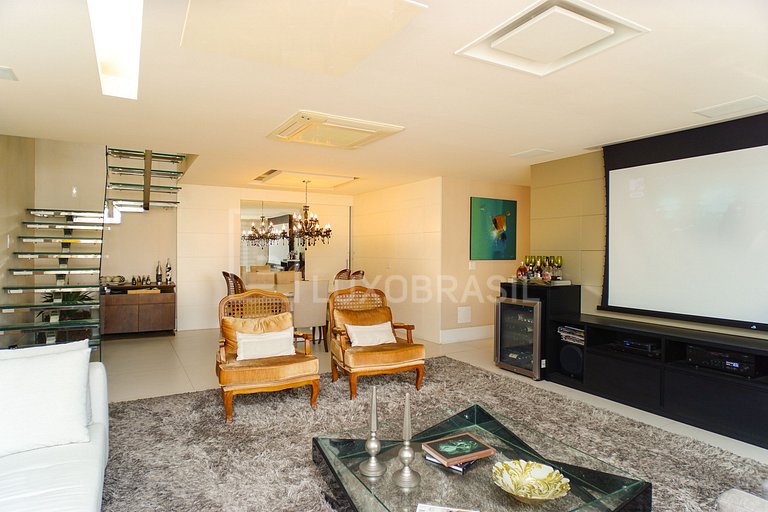 Barra da Tijuca — Jardim Oceânico | Cobertura Duplex Mobilia