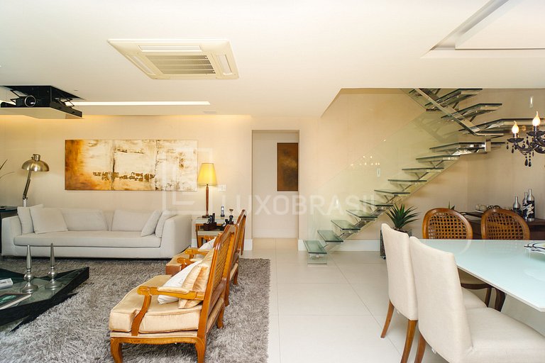 LB - RJ855 4-Suite Penthouse, 360 m² – Long-Term Rental – Ba