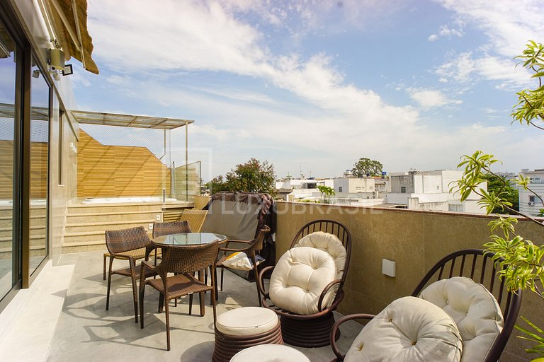 Barra da Tijuca — Jardim Oceânico | Cobertura Duplex Mobilia