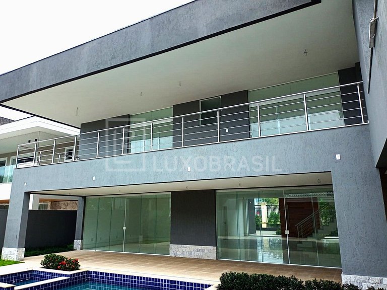 LB - RJ959 Mansão em estilo contemporâneo, com 928m² de área