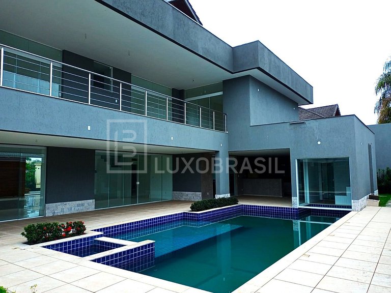 LB - RJ959 Mansão em estilo contemporâneo, com 928m² de área