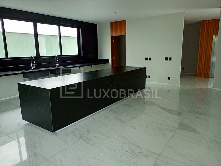 LB - RJ959 Mansão em estilo contemporâneo, com 928m² de área