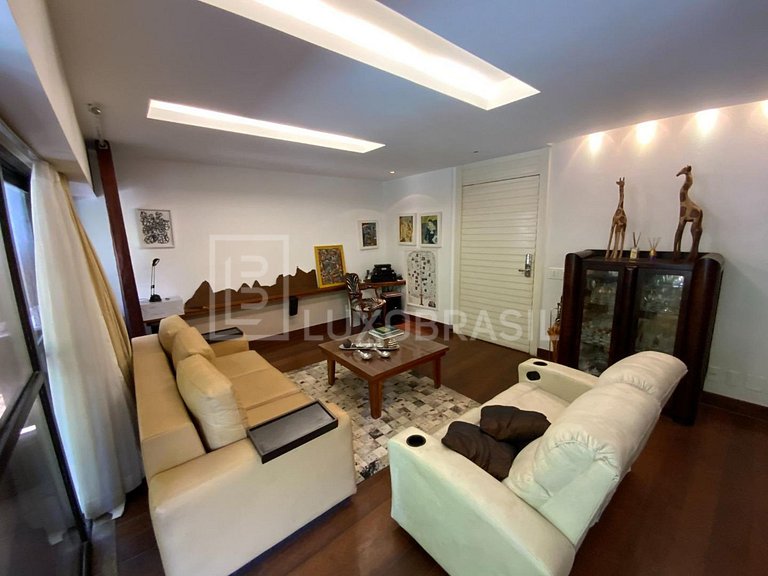 LB - RJ715 Apartamento com 02 suítes à venda, 198 m² por R$