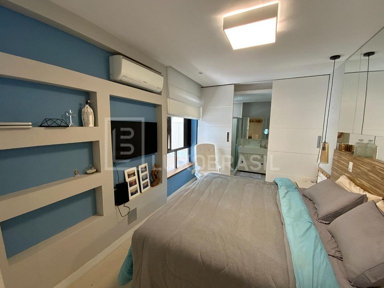LB - RJ715 Apartamento com 02 suítes à venda, 198 m² por R$