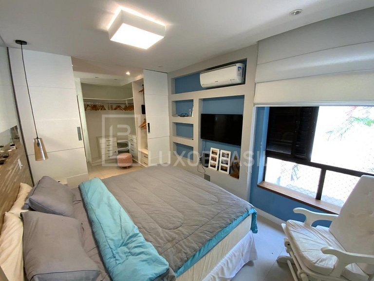 LB - RJ715 Apartamento com 02 suítes à venda, 198 m² por R$