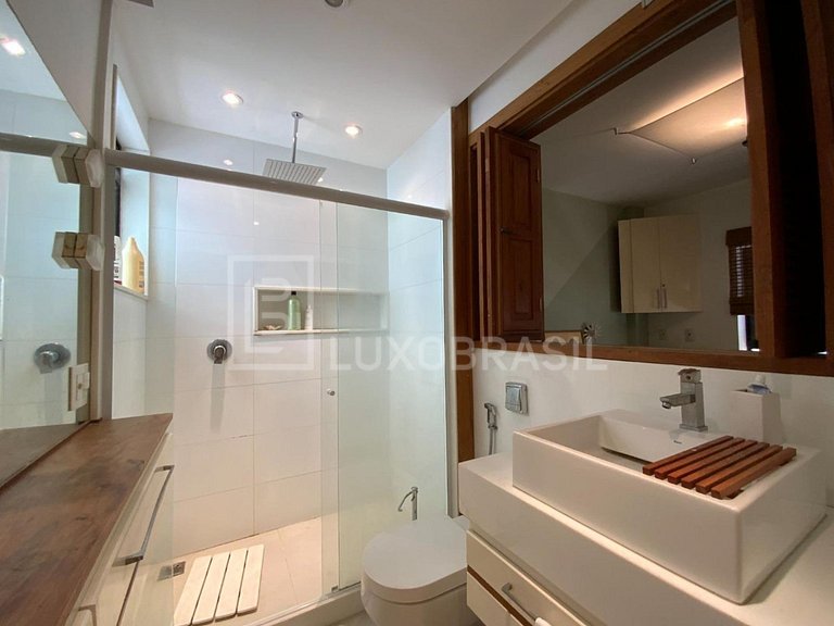 LB - RJ715 Apartamento com 02 suítes à venda, 198 m² por R$