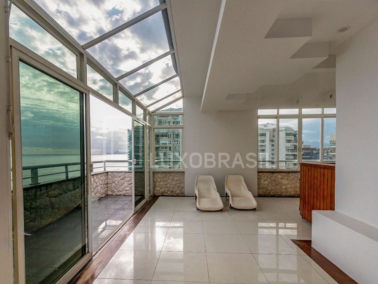LB - RJ881 Cobertura frente mar à venda, 369 m² por R$ 3.370