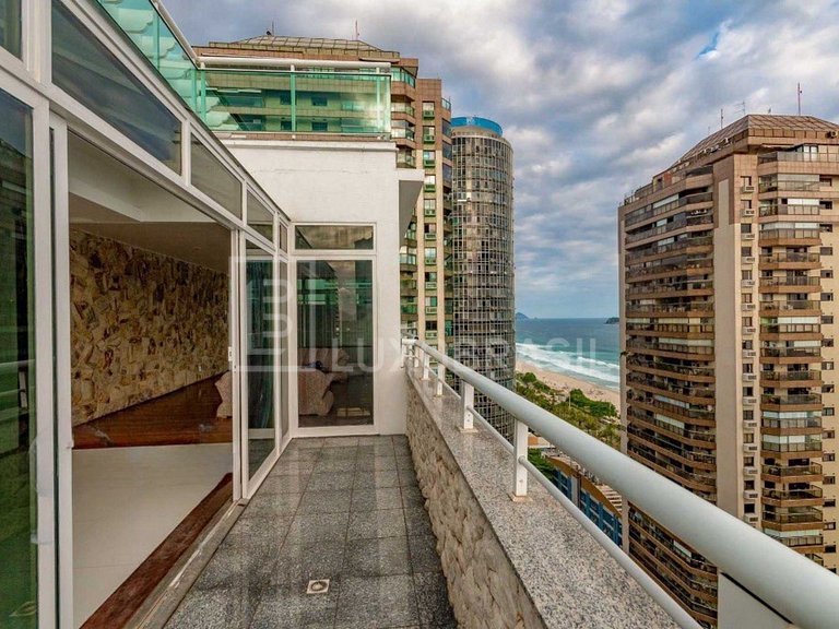 LB - RJ881 Cobertura frente mar à venda, 369 m² por R$ 3.370