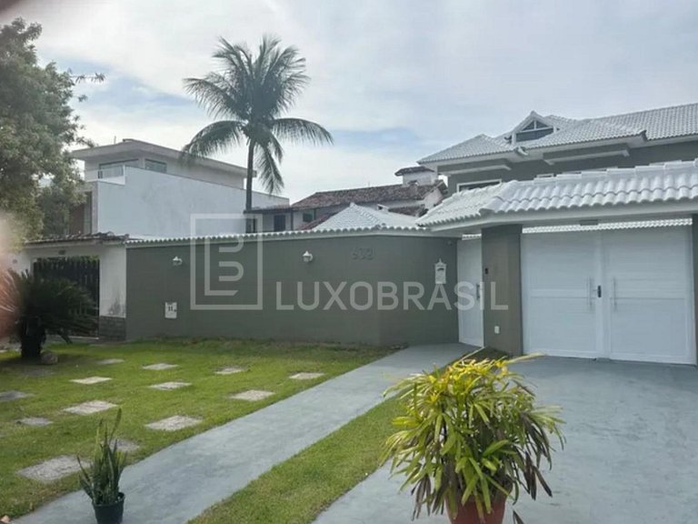 LB - RJ825 Casa con 6 suites en venta, 425 m², por R$ 3.650.