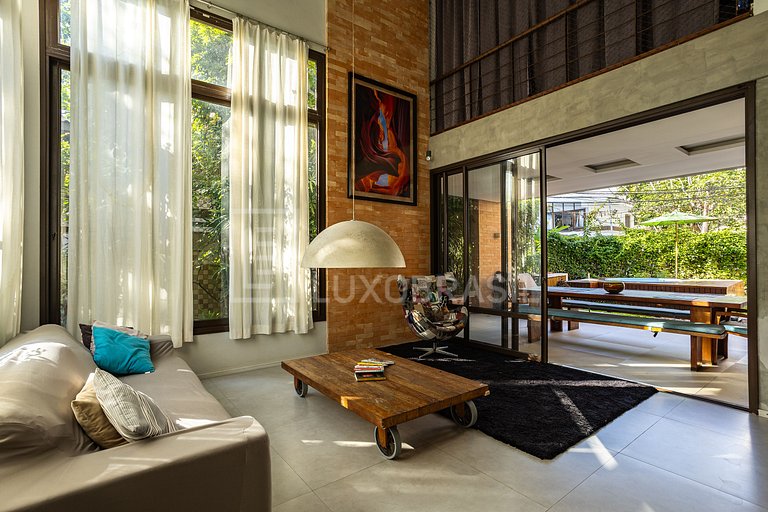 LB - RJ63 Casa Vivendas da Barra 03 suites alquiler por temp