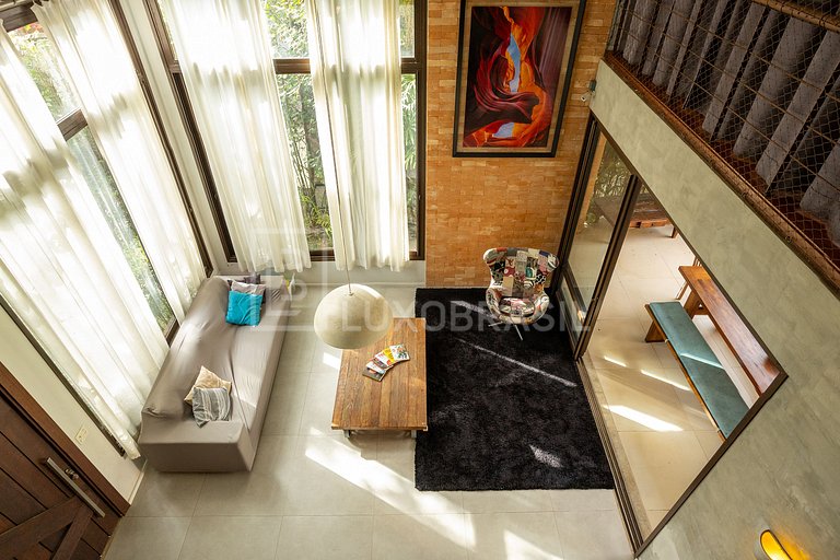 LB - RJ63 Casa Vivendas da Barra 03 suites alquiler por temp