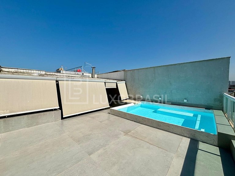 LB - RJ894 Cobertura Duplex 288m² no Jardim Oceânico – À ven