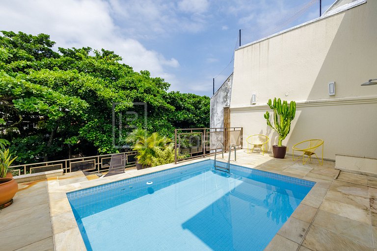 LB - RJ995 Cobertura com 06 quartos, 451 m² - venda por R$ 3