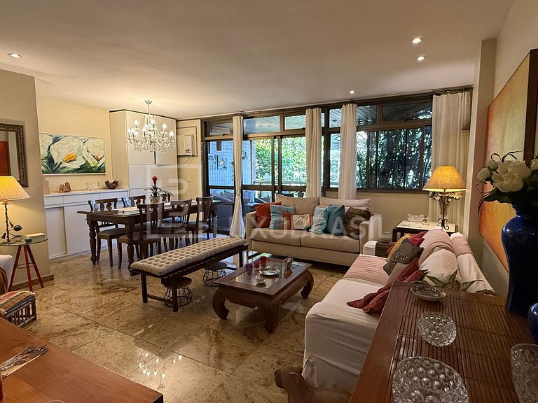 LB - RJ892 Apartamento de 138m² no Jardim Oceânico – 3 Quart