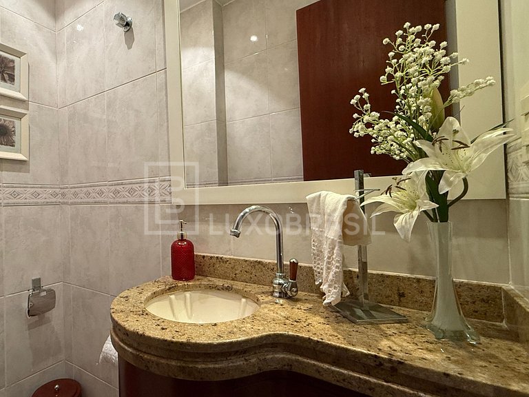 LB - RJ892 Apartamento de 138m² no Jardim Oceânico – 3 Quart
