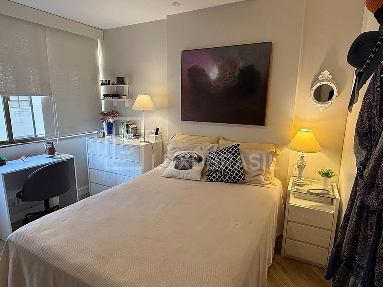 LB - RJ892 Apartamento de 138m² no Jardim Oceânico – 3 Quart