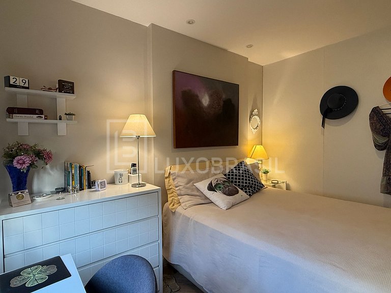 LB - RJ892 Apartamento de 138m² no Jardim Oceânico – 3 Quart