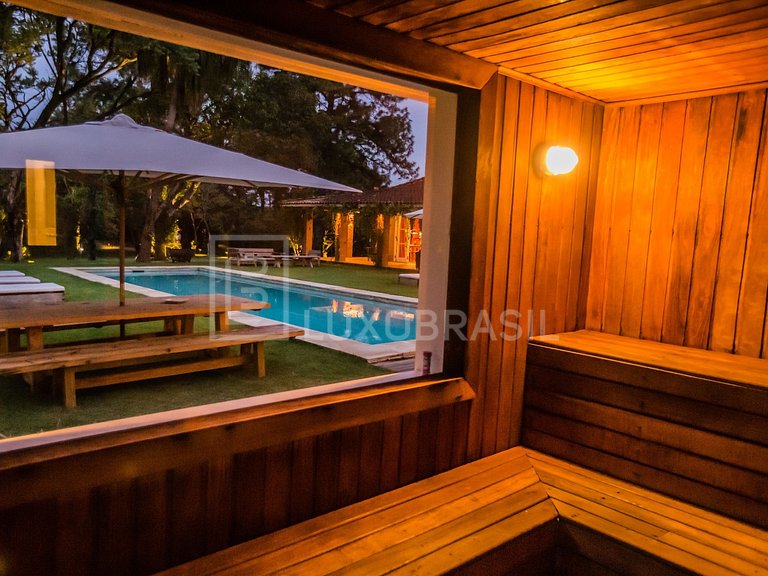 LUXOBRASIL #SE02 Casa en Penedo - Alquiler Vacacional 12 Hab