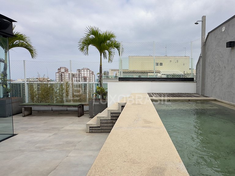 LB - RJ944 Cobertura com 02 quartos à venda, 129 m² - Barra