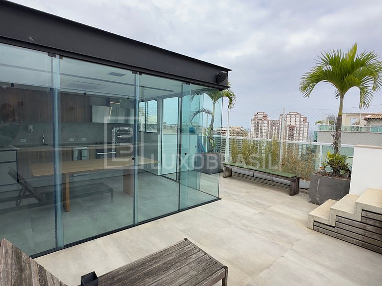 LB - RJ944 Cobertura com 02 quartos à venda, 129 m² - Barra