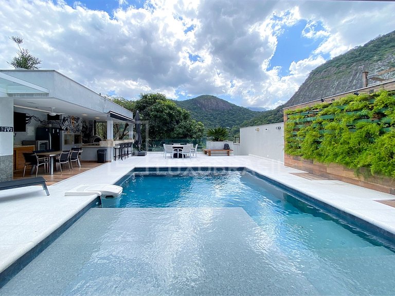 LB - RJ911 Casa com 4 suítes à venda, 852 m² - Joá