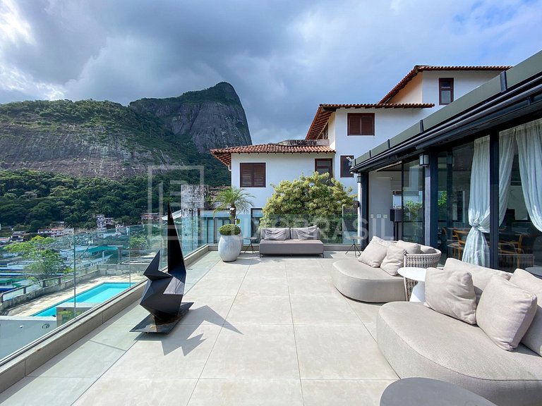 LB - RJ911 Casa com 4 suítes à venda, 852 m² - Joá