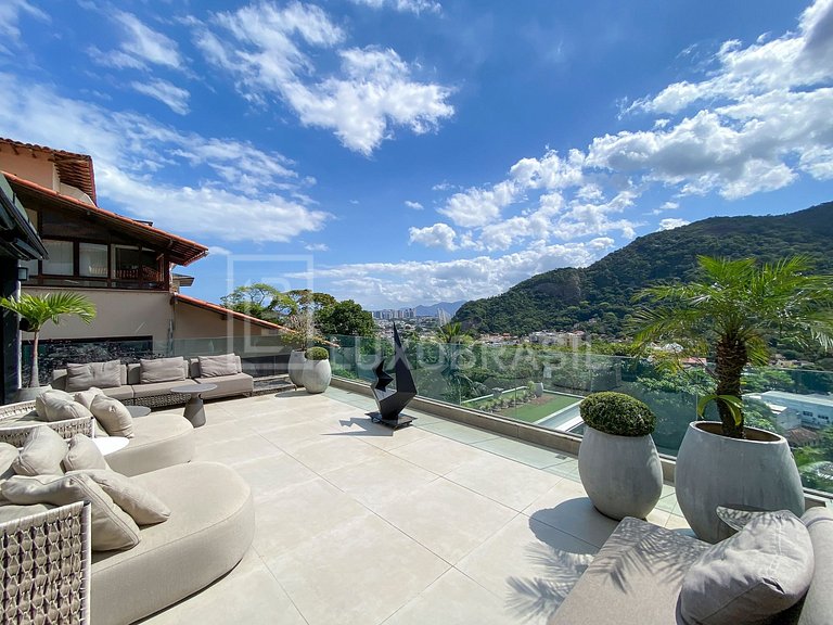 LB - RJ911 Casa com 4 suítes à venda, 852 m² - Joá