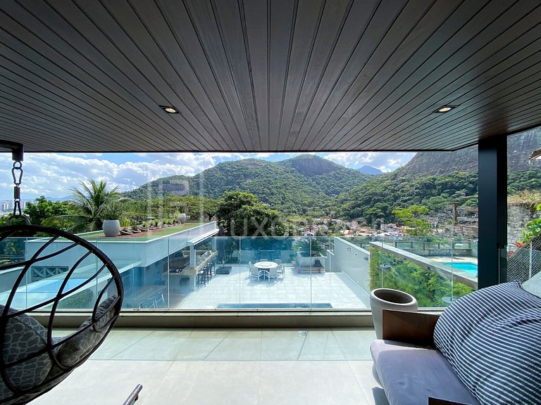 LB - RJ911 Casa com 4 suítes à venda, 852 m² - Joá